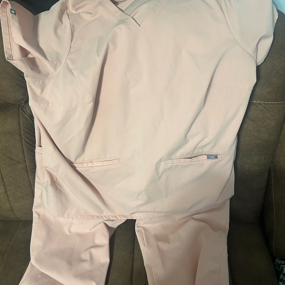 Pink Scrub Set
